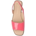 thumbnail image 5 of Journee Womens Brinsley Croco Texture Sling Back Flat Sandals, Widths Available, 5 of 10