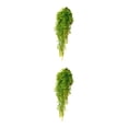 thumbnail image 2 of Flores artificiales Cateissary para colgar en la pared Planta de mimbre falso Corto Amarillo 85CM 2piezas, 2 of 6
