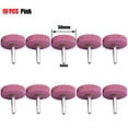thumbnail image 2 of 10 Pcs 30mm Grinding Stone Wheel Polishing Head Abrasive Disc Polishing Bit 6mm Shank For Rotary Tools Power Grinder Accessories, 2 of 3