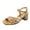 Gold, variant on Chunky Heels Sandals Fashion Sparkly Bling Walking Footwear with Ankle Strap Comfortable Ladies Dress Casual Slippers Summer Open Toe Soft Sole Low Heel Shoes Breathable Dance Party Slides