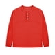 thumbnail image 3 of Camisas de Manga Larga para Niños Tamaño 12-14 Juventud Color Sólido Cuello Redondo Tops Casuales para Cumpleaños Daily School Wear, 3 of 6