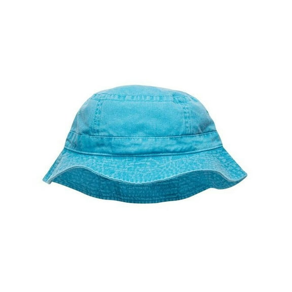 Vacationer Pigment Dyed Bucket Hat - CARIBBEAN BLUE - L