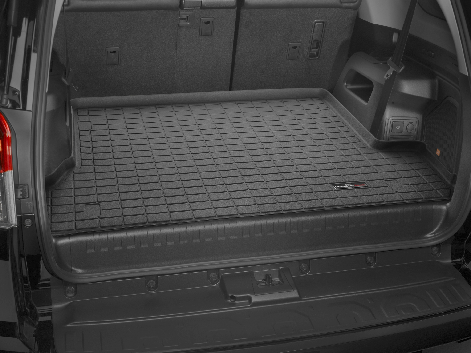 WeatherTech Cargo Trunk Liner compatible with 2010-2024 Toyota 4Runner - Behind 2nd Row, Black