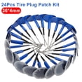 thumbnail image 3 of Ensemble de 24 Pcs de Patchs pour Pneus 36x4 mm Patch de Réparation de Pneu Kit de Bouchon Patch Champignon pour Réparation de Crevaison de Bande de Roulement de Pneu, 3 of 6