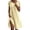 Z1#Light Yellow522, variant on Puliio Summer Dresses for Women Short Sleeve Crew Neck Loose Midi Floral Print Casual Beach Vacation Dress
