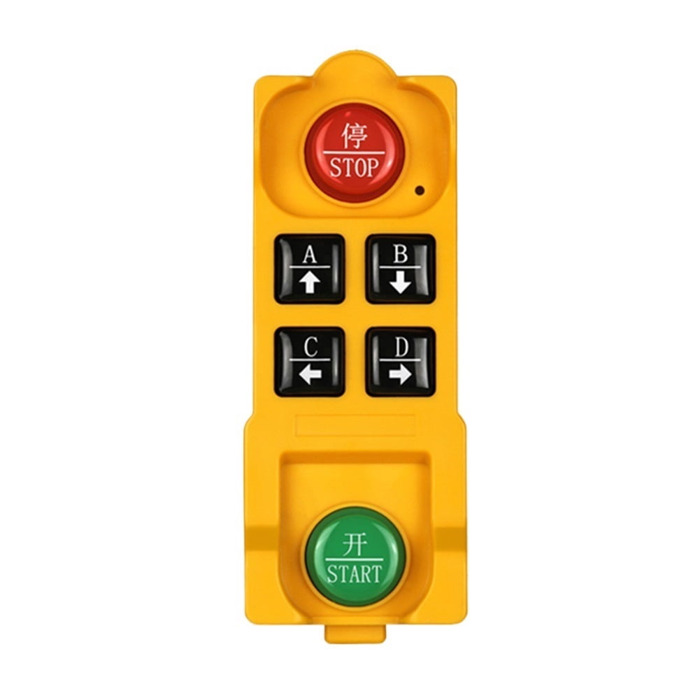 Industrial Wireless Remote Controller 2/4 Buttons Hoist Crane Control Waterproof Crane Industrial Radio Controller Long Distance ,Quick Response