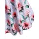 thumbnail image 4 of Botón de encaje de encaje de estampado de flor de talla grande Blusa sin mangas Rosegal Blusas Tallas Grandes, 4 of 5