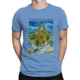 thumbnail image 2 of Vincent van Gogh Cypress Landscape Men's T-shirt, 2 of 3