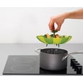 thumbnail image 3 of insert de Cuiseur Vapeur Pliable - Vert, 3 of 6