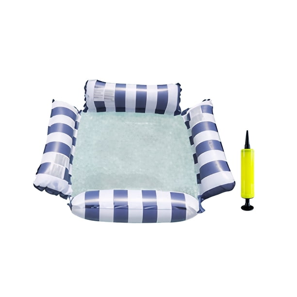 Hamaca Sillas Flotantes Inflables Flotadores Piscina PVC para La Playa Del Lago