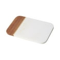 thumbnail image 2 of Tabla de quesos Bandeja decorativa Diseño de contraste de color Resistente Práctica Creativa Blanco, 2 of 9