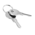 thumbnail image 3 of Hardware 4 Pack Stainless Steel Paddle Latch with Lock & Key - Single Point Handle for Door Trailer RV, 3 of 8