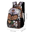 thumbnail image 2 of The Boondocks 3 Piece Backpack Set School Bag Combination Travel Daypack Set, 2 of 8