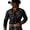 j114-Black, variant on LIIPEE Western Cowboy Floral Graphic Shirt For Men Long Sleeve Turn Down Collar Button Up Shirts Male Comfortable Breathable Tops,L