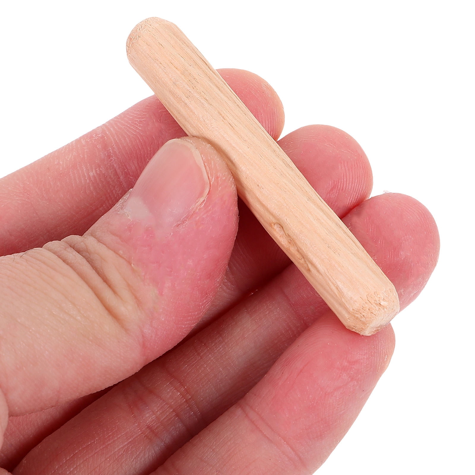 OUNONA Brown Wooden Craft Dowels for Furniture Assembly, Secure Connections, and Drawer Repair Kits