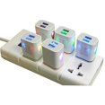 thumbnail image 4 of Dual USB Ports LED Light 5V 2.1A US/EU Plug Wall Home Travel Charger Adapter, 4 of 10
