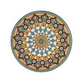 thumbnail image 5 of GDF Studio French Country Outdoor Side Table with Mosaic Ceramic Top and Metal Base, Mandala, 5 of 11