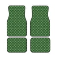 thumbnail image 2 of Uemuo Car Floor Mats - Christmas (2) Pattern Carpet Floor Mats for Cars, Auto Accessories Front & Rear Car Floor Foot Mat Sets of 4 Pieces, 2 of 6