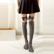 Homadles Women's Flexible Stockings- Gray Size One Size