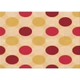 thumbnail image 1 of Ahgly Company Indoor Rectangle Patterned Bright Orange Area Rugs, 4' x 6', 1 of 6