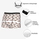 thumbnail image 3 of Fotbe Dachshund Dog Puppy Calzoncillos Tipo Boxer con Bolsa de Soporte Total para Hombre, X-Temp Fresco, Transpirable y de Secado Rápido-Large, 3 of 5