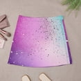 thumbnail image 4 of Glittery Pastel Abstract Art Women's High Waist Skirt Stretchy Casual Mini Skirt, 4 of 8