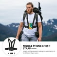 thumbnail image 4 of 1 Set of Camera Chest Harness Sports Camera Strap Portable Camera Chest Strap Adjustable Camera Strap, 4 of 9