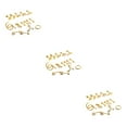 thumbnail image 4 of maskred 17Pcs Stylish Stainless Steel Ear Earrings Jewelry Nose Rings Gold 3Set, 4 of 6