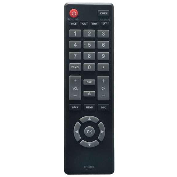 NH311UD Replace Remote for Sanyo TV FW32D06F FW40D06F FW40D36F FW50D36F FW43D25F