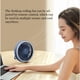 thumbnail image 4 of Matsuzay Ventilador portátil PP con de 360 ​​grados, luz LED nocturna colgante, Motor sin escobillas, ventiladores de refrigeración Electrodomésticos Azul Matsuzay HA063717-03B, 4 of 6