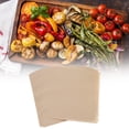 thumbnail image 3 of Non-Stick Silicone Baking Mat, Parchment Paper Baking Sheets, Grilling Teaming Paper For Baking For Air Fryer Cooking Brown, 3 of 8