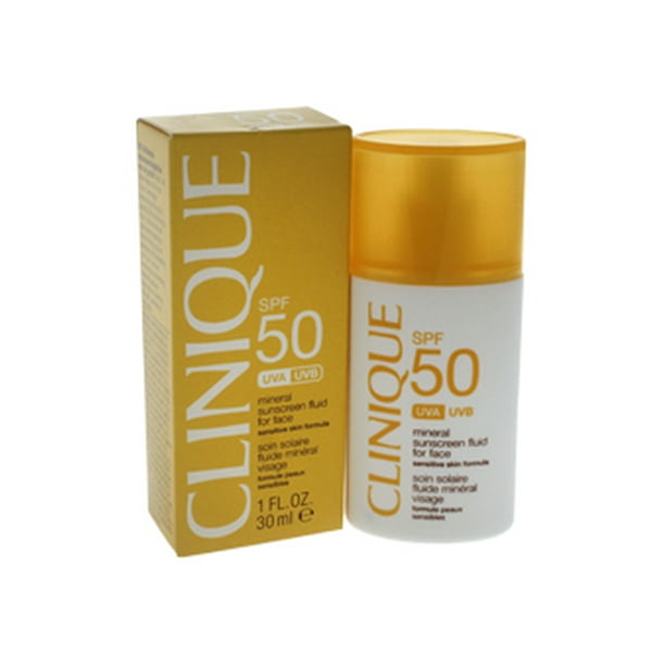 Clinique Broad Spectrum SPF 50 Mineral Sunscreen Fluid for Face