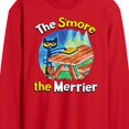 thumbnail image 2 of Pete The Cat - The Smore The Merrier - Men's Long Sleeve T-Shirt, 2 of 5