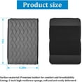 thumbnail image 2 of Yazoeia Car Center Console Cover, Leather Waterproof Auto Arm Rest Box Cover, Memory Foam Armrest Cushion Protection Pad, Hand Rest Pillow with Height Increase, Universal Car Accessory CJC912-116055, 2 of 6