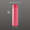 thumbnail image 6 of TAL Stainless Steel Ranger Water Bottle with Easy Sip Straw 26oz, Pink, 6 of 11