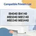 thumbnail image 2 of Compatible PGI-2400 XL PGI2400 72ML Ink Cartridges Replacement for Canon IB4040 IB4140 MB5040 MB5140 MB5340 MB5440 Printers, 2 of 7