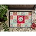 thumbnail image 3 of Carolines Treasures CK5084MAT Aphrodite Giant Cat Love Door Mat Indoor Rug or Outdoor Welcome Mat 18x27 Doormat 27"L x, 3 of 4