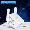 thumbnail image 2 of Amplificador De Extensor Wifi WiFi Booster Range Extender 300Mbps 2.4GHz WiFi Extender Booster (enchufe de EE. UU.), 2 of 8