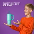 thumbnail image 4 of Simple Modern Gobelet pour Enfants 24 oz avec Poignée et Couvercle à Paille en Silicone / Anti-Déversement et Résistant aux Fuites, 4 of 8