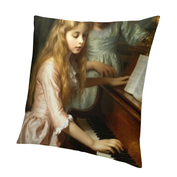 Impressionist Art Painting Square Decorative Cushion Covers