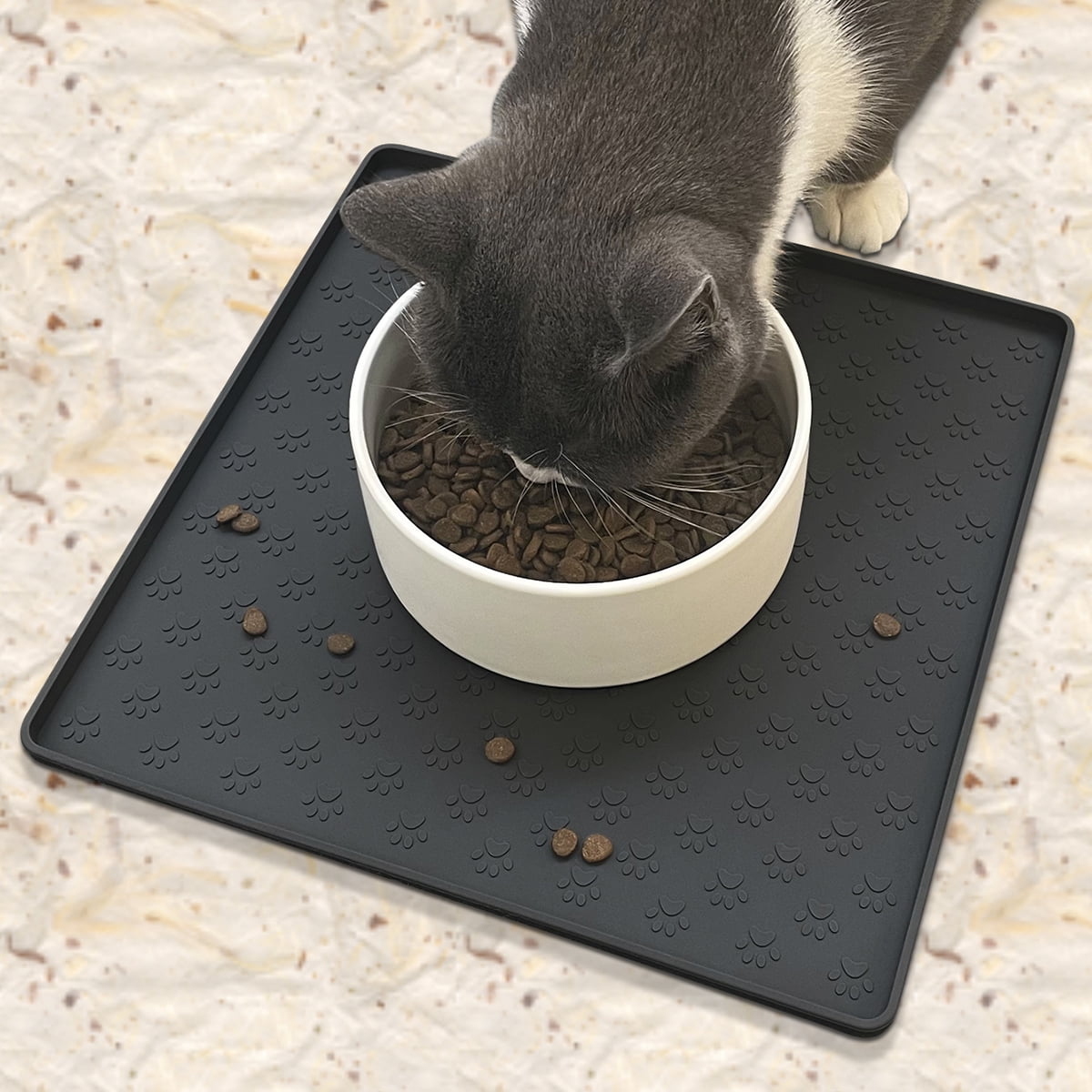 Diatom Mud Waterproof Pets Mat For Cats Dogs Food Pad Pets Bowl Drinking Mat  Pet Dogs Kittens Outdoor Home Feeding Placemat - AliExpress