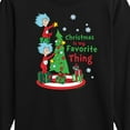 thumbnail image 3 of Cat in the Hat - Christmas Is A Family Thing - Toddler And Youth Long Sleeve Graphic T-Shirt, 3 of 5