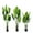 TYPE 1, variant on Efavormart 2 Pack | 3.2ft Indoor Faux Fiddle Leaf Fig Tree Planter With Pot, Artificial Plant Decor