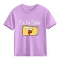 thumbnail image 2 of DeHolifer Boys Girls T-Shirts Cotton Funny Alphabet Letter School Education Crewneck Short Sleeve Tee Tops, 2 of 8