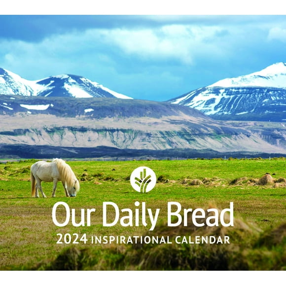 Our Daily Bread Calendrier Mural Inspirant 2024