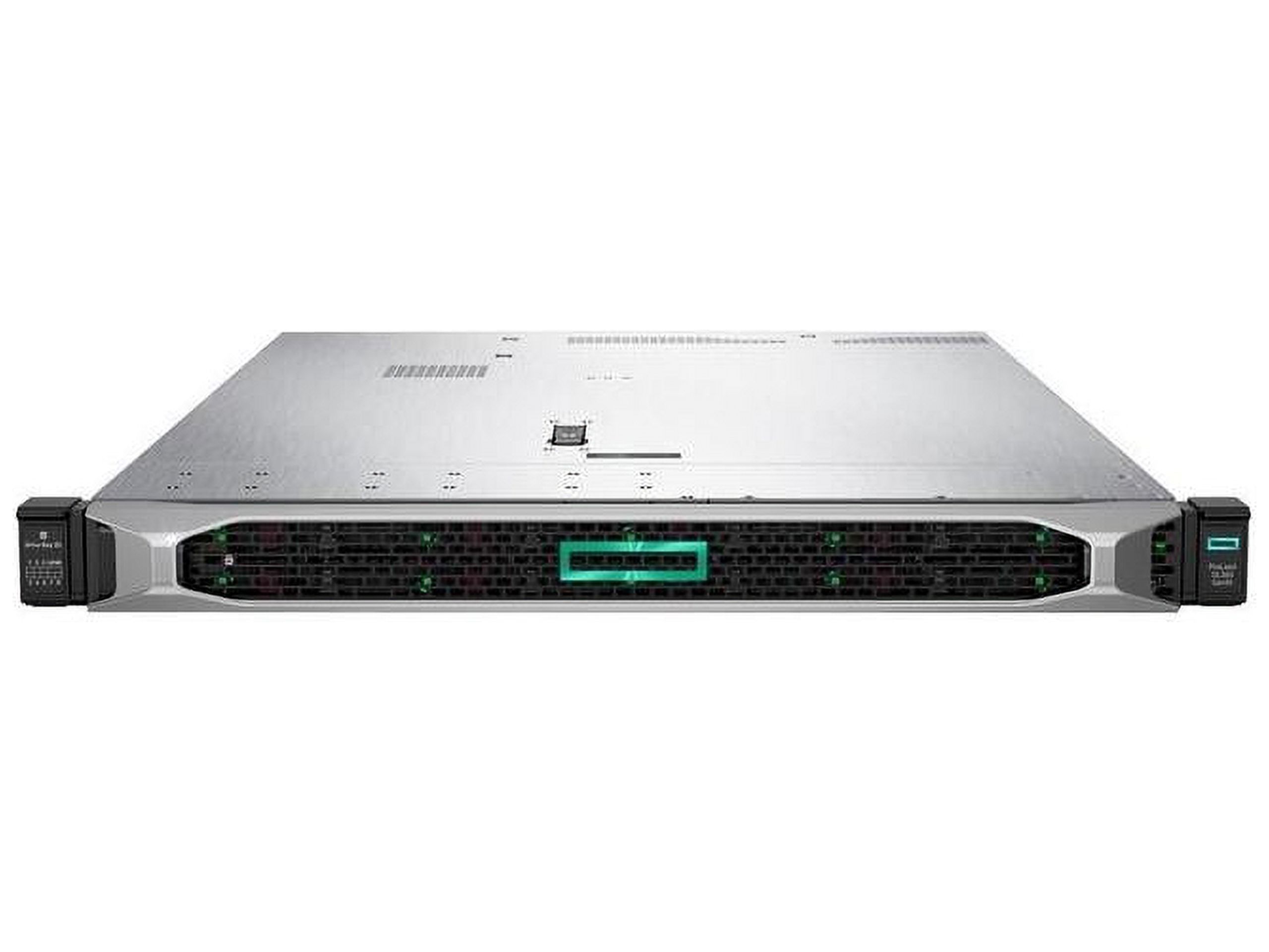 HPE ProLiant DL360 G10 1U Rack Server - 1 x Intel Xeon Silver 4208 2.10 GHz - 32 GB RAM - Serial ATA, 12Gb/s SAS Controller - Intel C621 Chip - 2 Processor Support - 1.54 TB RAM Support - Up to 16 MB - image 2 of 5