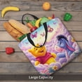 thumbnail image 6 of Winnie The Pooh Tote Bag Large for Women Girl Large Capacity Shopping Bags Shoulder Cord Purse with Inner Pocket, 6 of 7