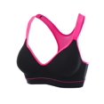 thumbnail image 1 of FashionOutfit Women's Basic Solid Color Sporty Padded Wirefree Sports Bras, 1 of 2