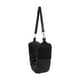 thumbnail image 1 of Funda de almohada de viaje para el cuello, cojín de descanso en forma de U, terciopelo suave, plegable y con almacenamiento Negro, 1 of 9