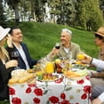 thumbnail image 3 of EikioneRectangle Tablecloth Wrinkle Free Table Cover Floral Tablecloth 60x102Inch Tablecloth for Dinner, 3 of 6